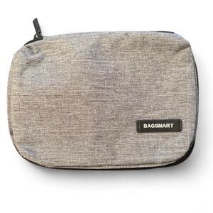 BAGSMART electronics organizer. Zips all the way around for safe keeping.